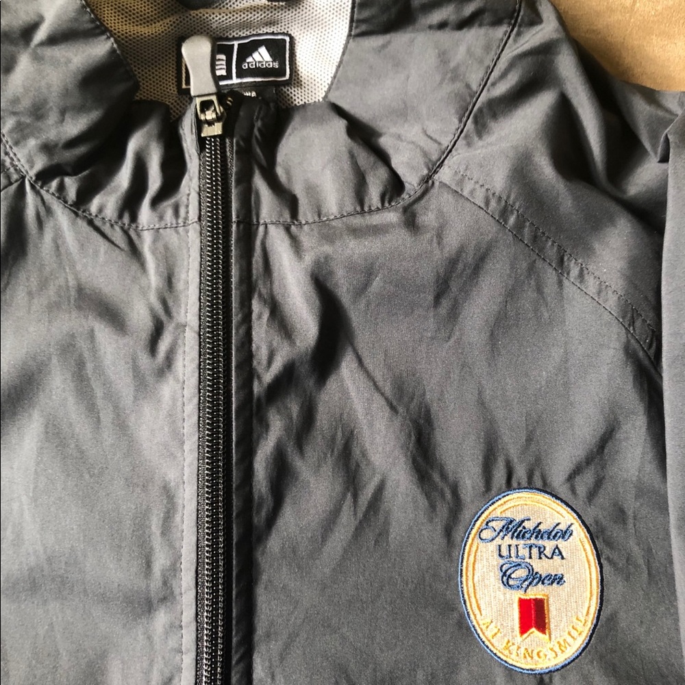 Adidas long sleeve windbreaker